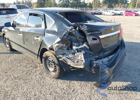 2019 Nissan Sentra S from USA, damaged, VIN 3N1AB7AP6KY343569